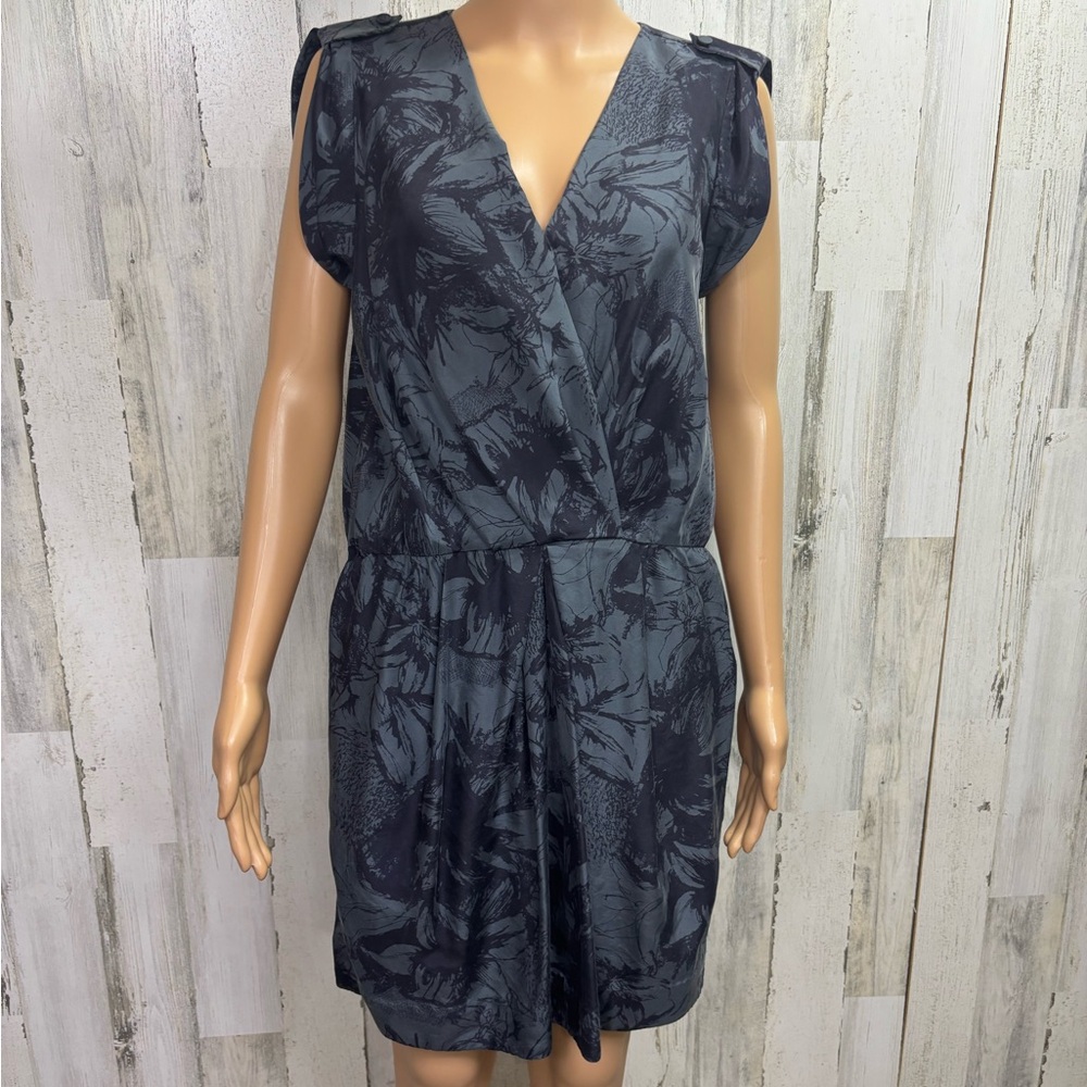 Martin + OSA Silk Silk Blouson Dress